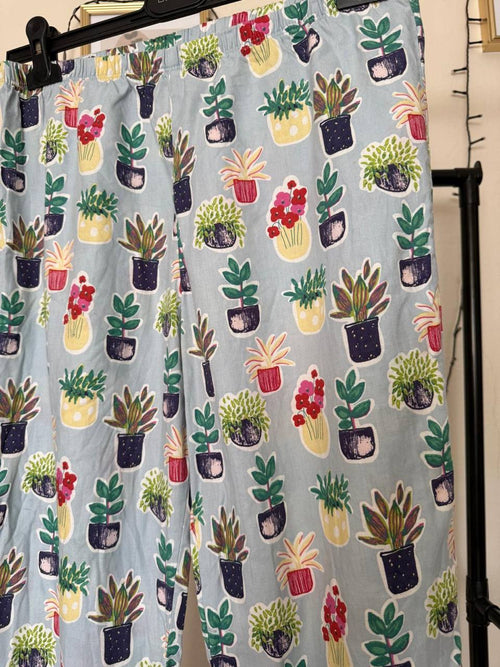 Bawełniane spodnie homewear idealne na chwile relaksu 🌿☁️