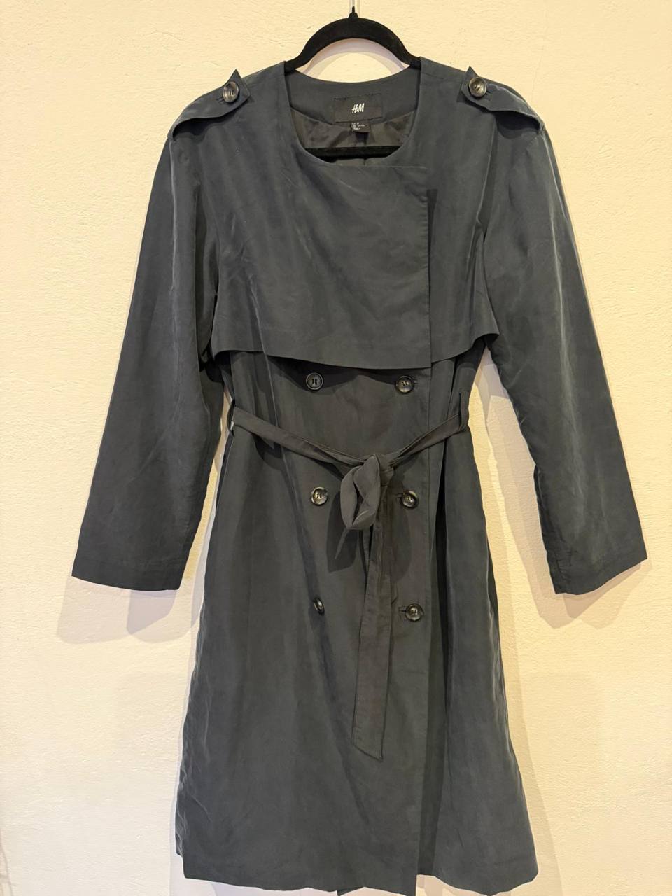 ✨ Trench damski H&M – granatowy