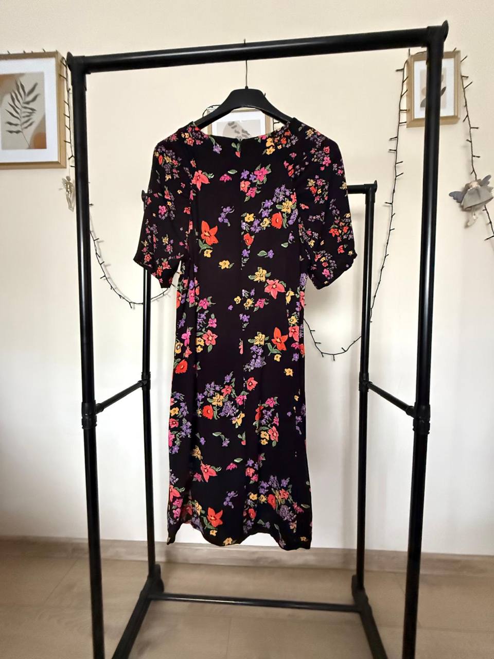Komorowa sukienka marki DESIGUAL 🫠 100% viscose 🌿